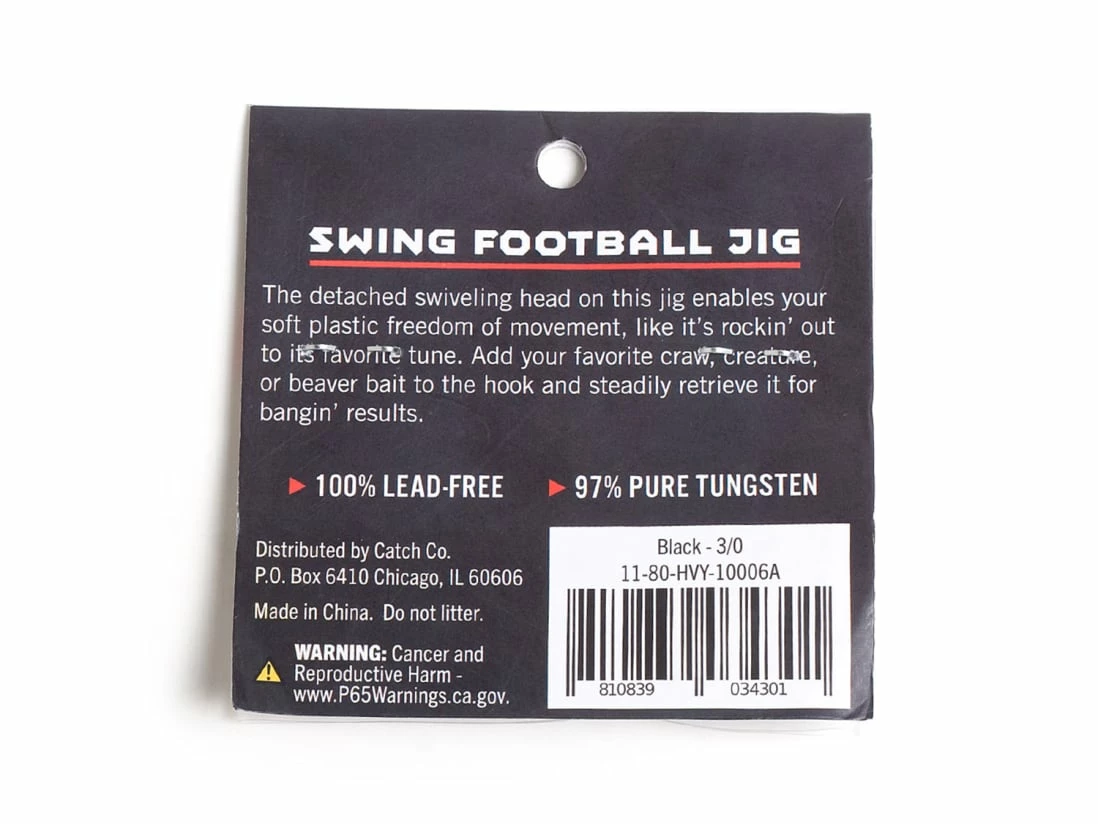 Heavy Metal Tungsten Swing Football Jig 5 Heavy Metal Tungsten Swing Football Jig – Bild 3