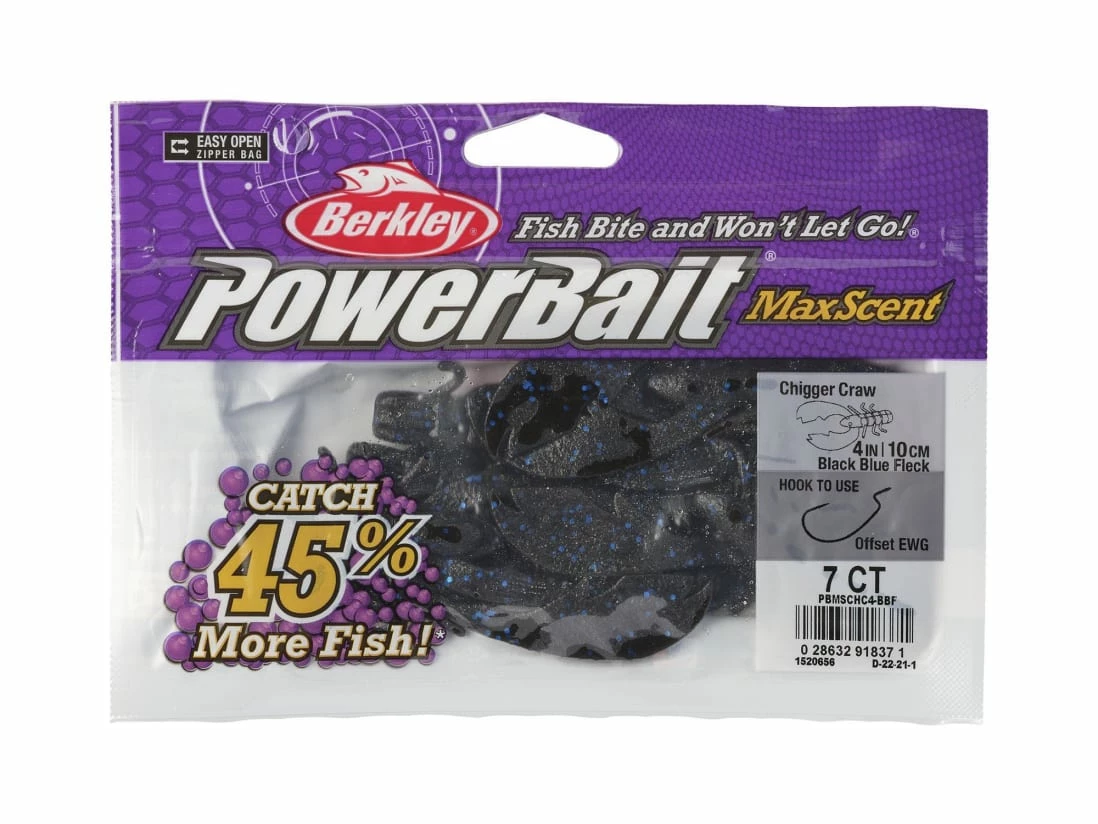 Berkley Powerbait MaxScent Chigger Craw 5 Berkley Powerbait MaxScent Chigger Craw – Bild 3