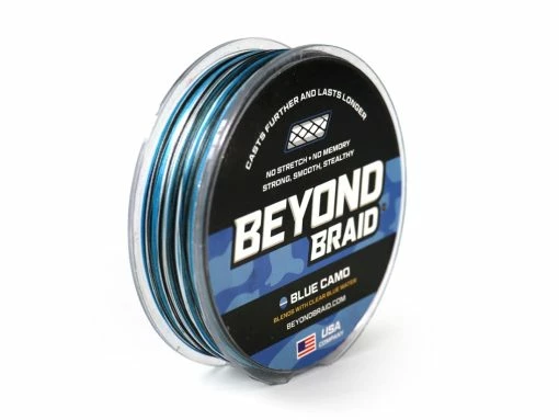 Beyond Braid Braided Line 3 Beyond Braid Braided Line -Soft Baits Verkäufe beyondbraid bluecamo detail 30 03 byb 10000a 5