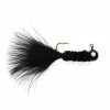 Eagle Claw Chenille Crappie Jigs -Soft Baits Verkäufe ecjc crappiechenillejig black 3
