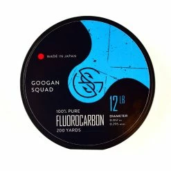 Googan Squad 100% Pure Fluorocarbon Line 12 Googan Squad 100% Pure Fluorocarbon Line -Soft Baits Verkäufe googan line fluoro spool top